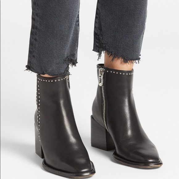 Agolde Mid Rise Toni in Feral (washed black) Sz 26 - Picture 4 of 9